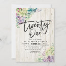 Recherche de succulents anniversaire invitations Fête d'anniversaire