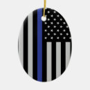 Recherche de policier ornements Mince ligne bleue