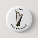 Recherche de harpe badges Musique