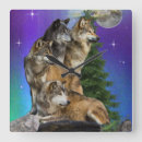 Recherche de loup de chien horloges Loups