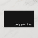Recherche de piercing cartes visite Noir