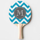 Recherche de bleu gris raquettes ping pong Monogrammé