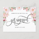 Recherche de fiançailles cartes postales Calligraphie