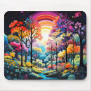 Recherche de paysage abstrait tapis souris Peinture