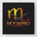 Recherche de scorpion horloges Astrologie