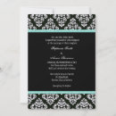 Recherche de damassé noire invitations Chic