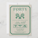 Recherche de tennis anniversaire cartes invitations Tendance