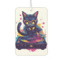 Recherche de dame voiture accessoires Chats noirs