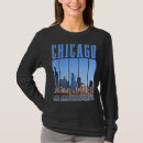 Recherche de chicago skyline tshirts Vintage