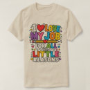 Zoek naar omdat ik een baan heb tshirts Leraar