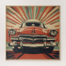 Recherche de rétro affiche puzzles Voiture