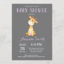 Recherche de violet baby shower invitations Mignon