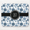 Recherche de point bleu tapis souris Monogramme