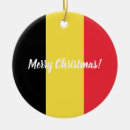 Recherche de drapeau de la belgique ornements Noël