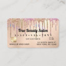 Recherche de rose pêche cartes visite Salon beauté