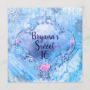 Recherche de cristaux de glace invitations Cristal