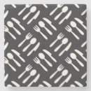 Recherche de cuillère dessous de verres Noir