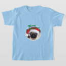 Recherche de carlin noël tshirts Xmas