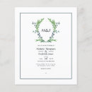 Recherche de feuille vert 11x14 invitations Feuilles