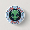 Recherche de alien vert badges Ovni