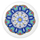 Recherche de mandalas boutons et poignées de porte Fleurs