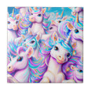 Recherche de licorne mignonne carreaux Rose