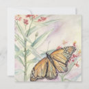 Recherche de insecte carrées invitations Papillon