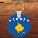 Recherche de kosovo porteclés Drapeau du kosovo