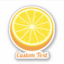 Recherche de fruit orange autocollants Moitié