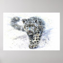 Recherche de léopard blanc posters Aquarelle