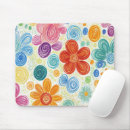 Recherche de doodle art tapis souris Coloré