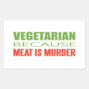 Recherche de anti viande autocollants Végétarien