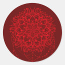 Recherche de rouge indien autocollants Mandala