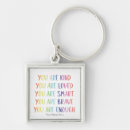Recherche de affirmation positive porteclés Typographie