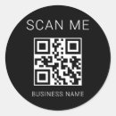 Recherche de codes barres autocollants Noir