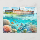 Recherche de soyez fort cartes postales Aquarelle