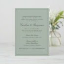 Recherche de doux mariage invitations Minimaliste