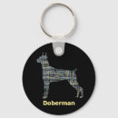 Zoek naar dobermann sleutelhangers Hond