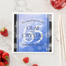 Zoek naar saffier servetten 65e trouwdag