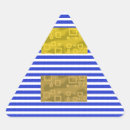 Recherche de triangles autocollants Rayures