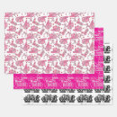 Recherche de cow girl papier cadeau Rose