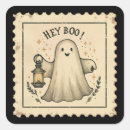 Recherche de fantôme mignon autocollants Faveur du parti halloween