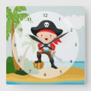 Recherche de pirate horloges Mignon