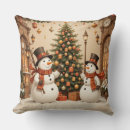 Zoek naar sneeuwmannen kussens Kerstboom