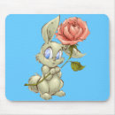 Recherche de mignon lapin tapis souris Rose