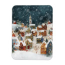 Recherche de ville de noël magnets Hiver
