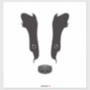 Recherche de blaireaux autocollants Forêt