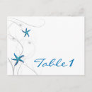 Zoek naar zeesterren briefkaarten Blauw