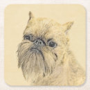 Recherche de bruxelles dessous de verres Chien