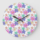 Recherche de rose lumineux horloges Motif